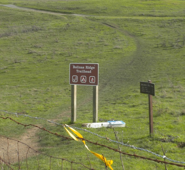 Bolinas Ridge sign