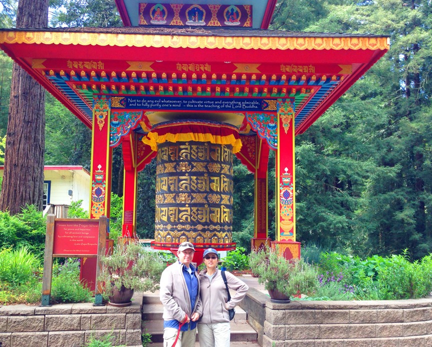 Juan, Maria & Prayer Wheel