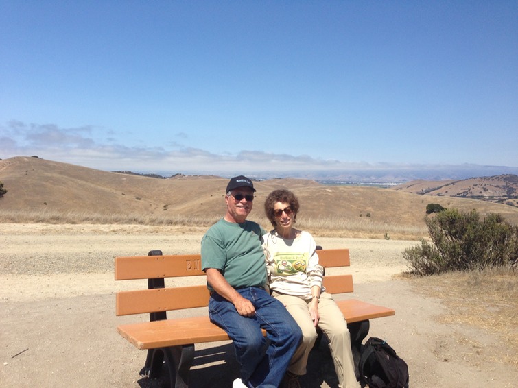 Ken&Marsha on Bench