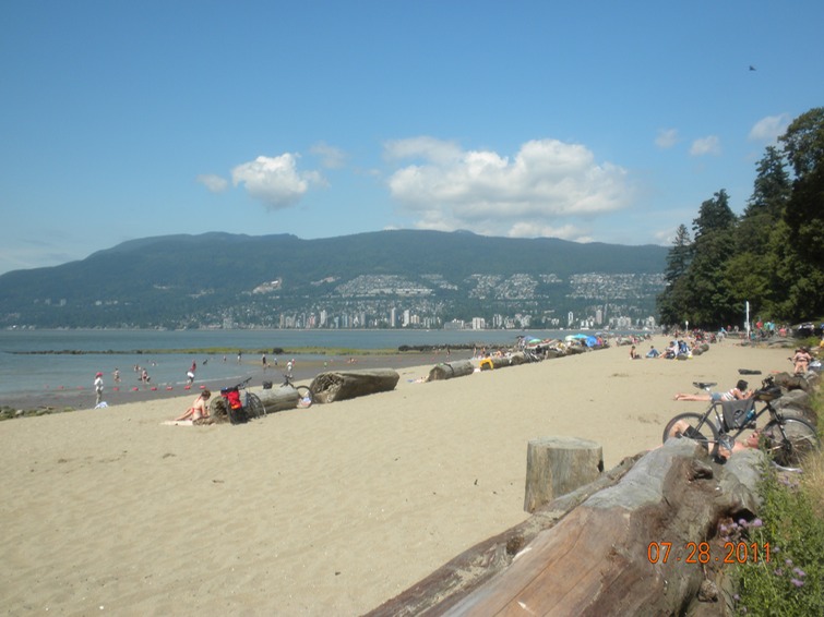 Stanley park, beach