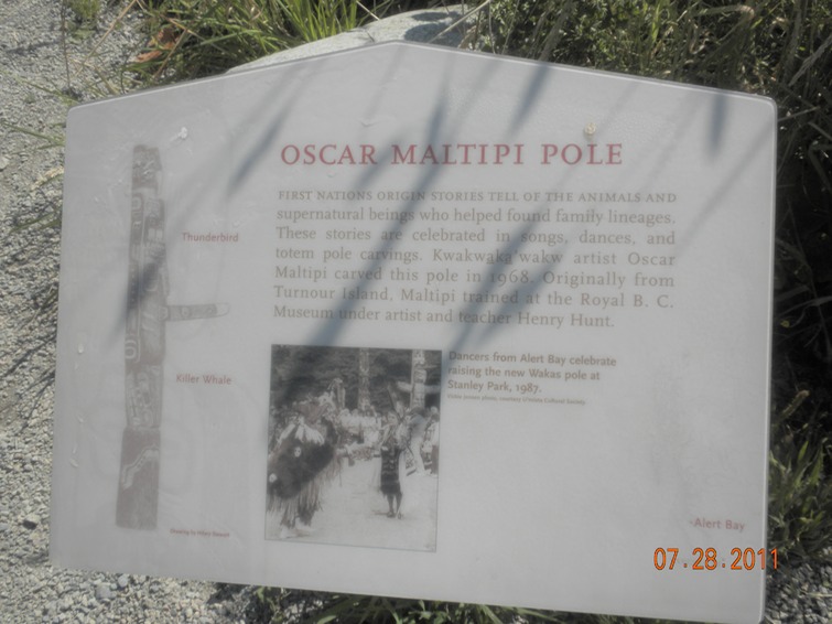 Stanley Pk totem poles 2