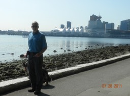 Stanley Pk view of Canada Place