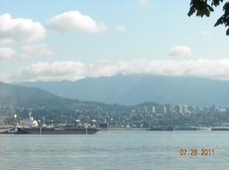 Stanley Pk view of N Vancouver