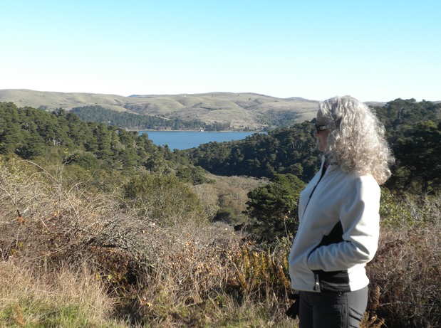 Xie at Tomales Bay